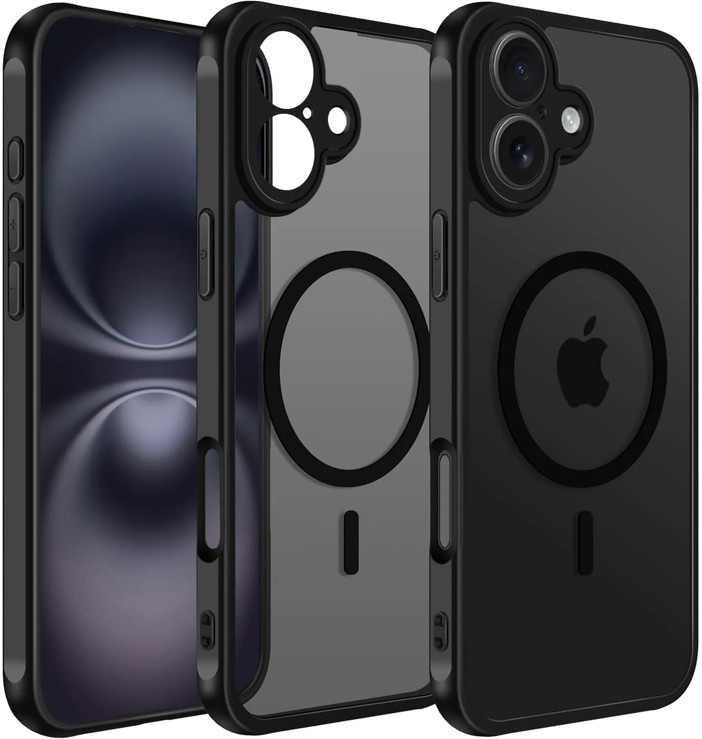 Amozo for iPhone 16 Back Case Cover